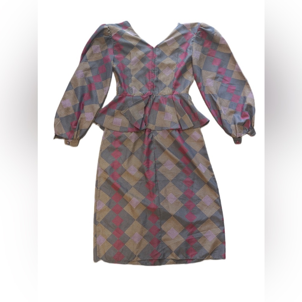 1980's Silky Dress